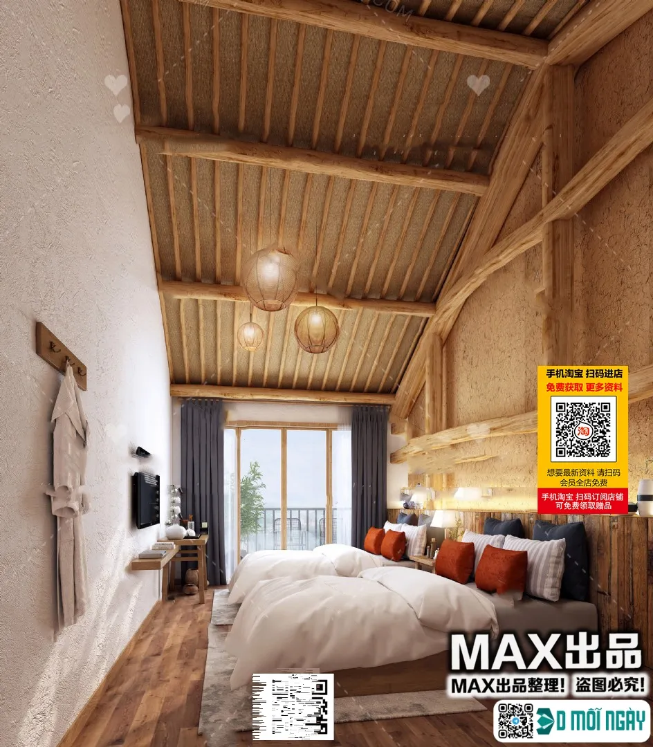 Homestay 3d models – 061 – 3895