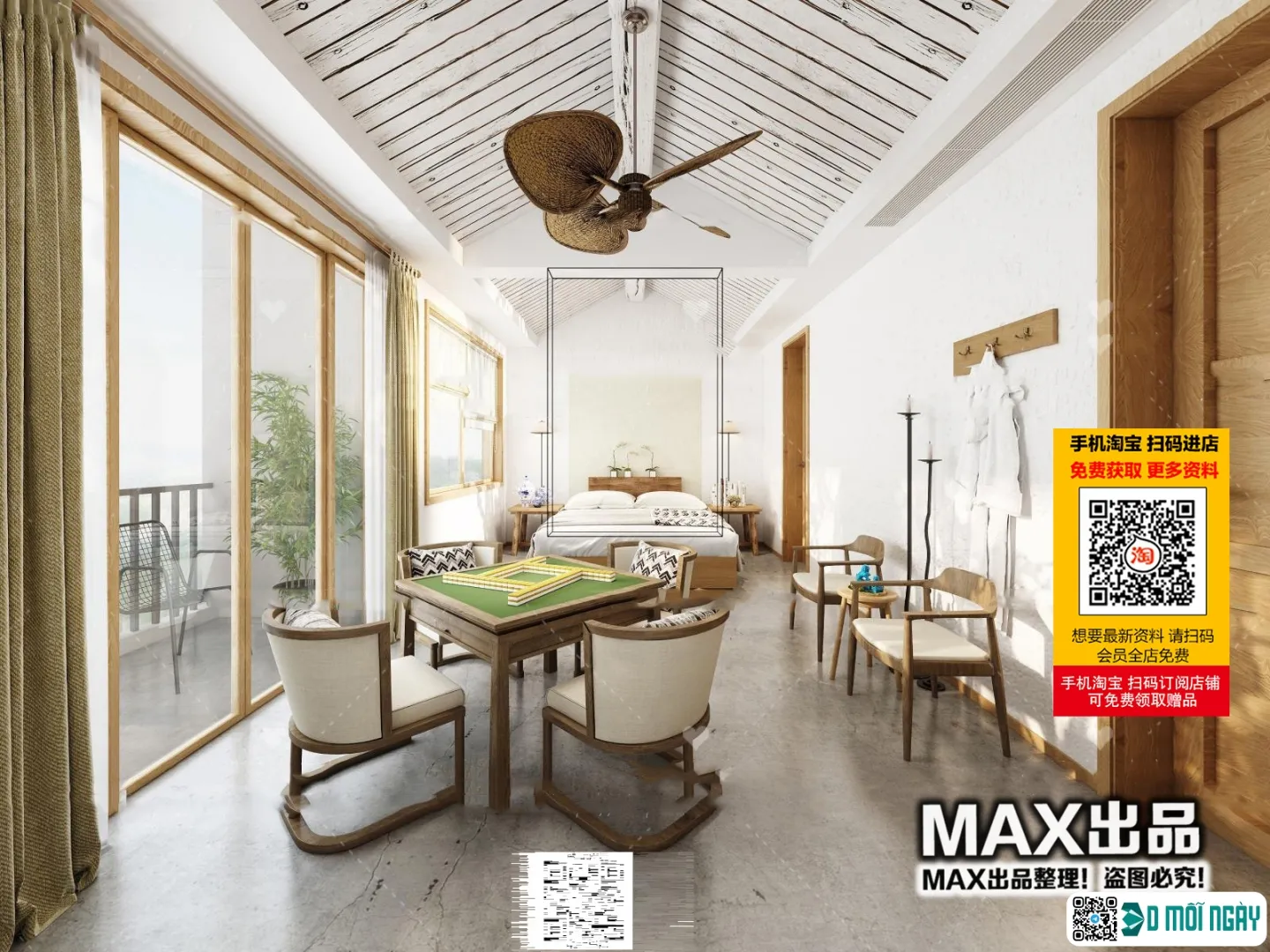 Homestay 3d models – 065 – 3899