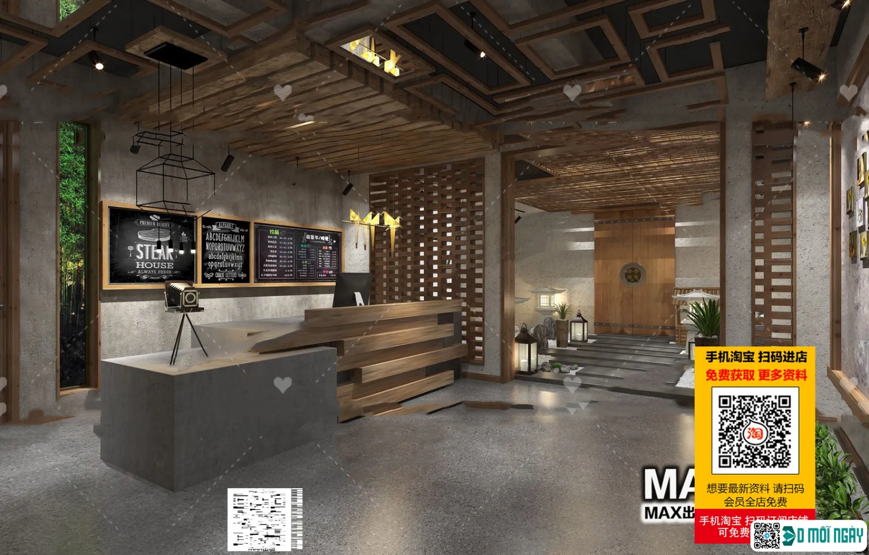 Homestay 3d models – 071 – 3905