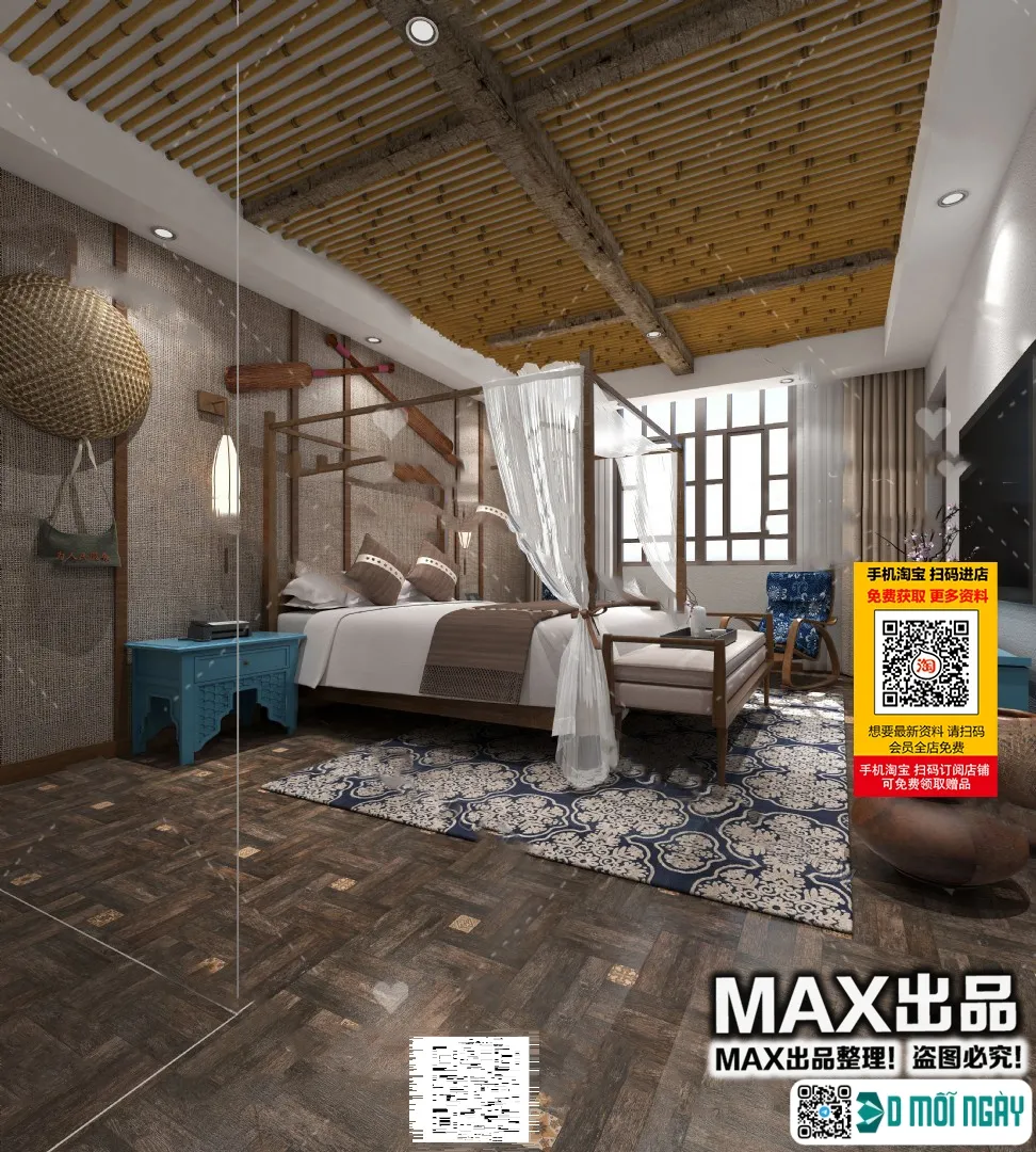 Homestay 3d models – 075 – 3909