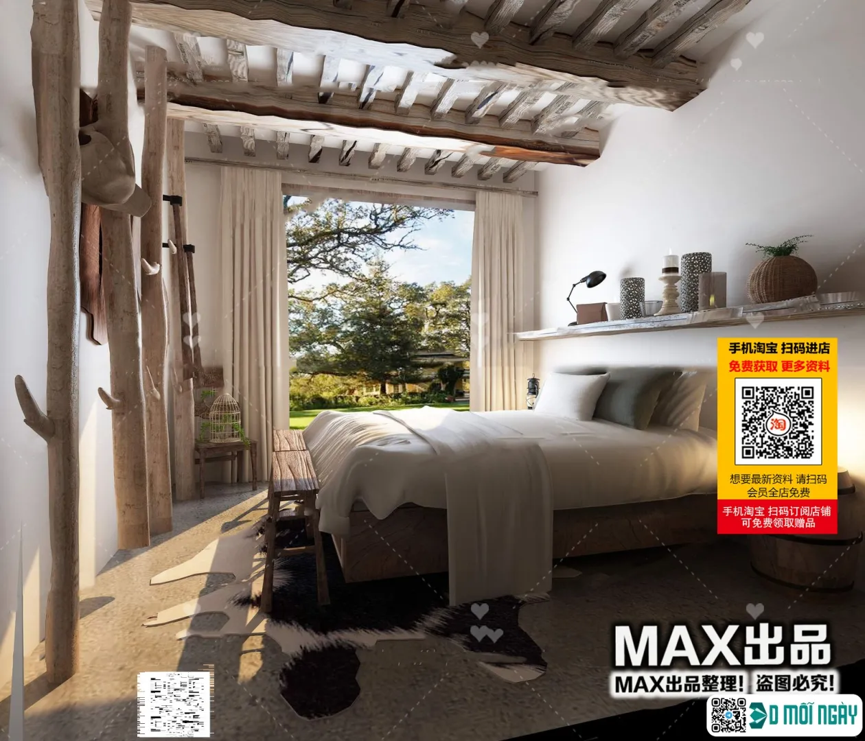 Homestay 3d models – 076 – 3910