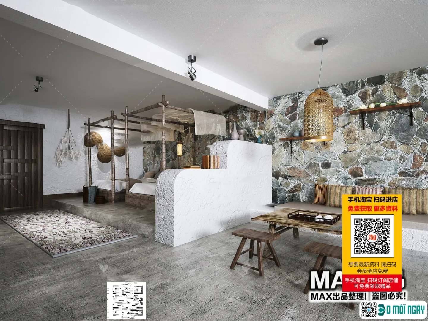 Homestay 3d models – 081 – 3915