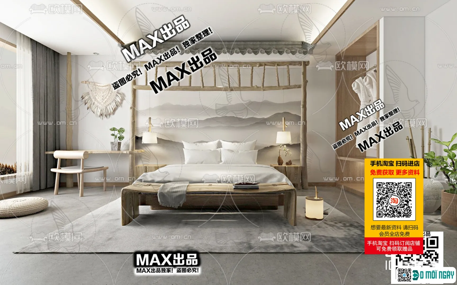 Homestay 3d models – 095 – 3929