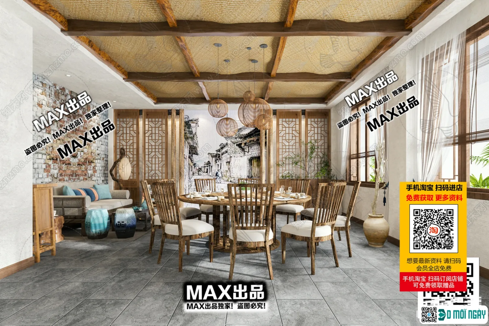 Homestay 3d models – 097 – 3931