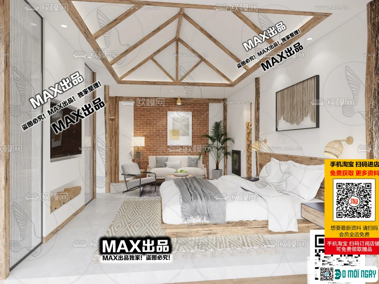 Homestay 3d models – 099 – 3933