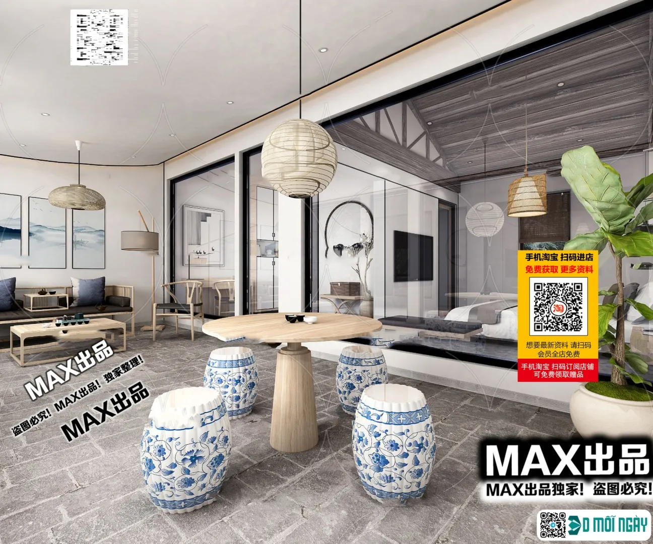 Homestay 3d models – 111 – 3945