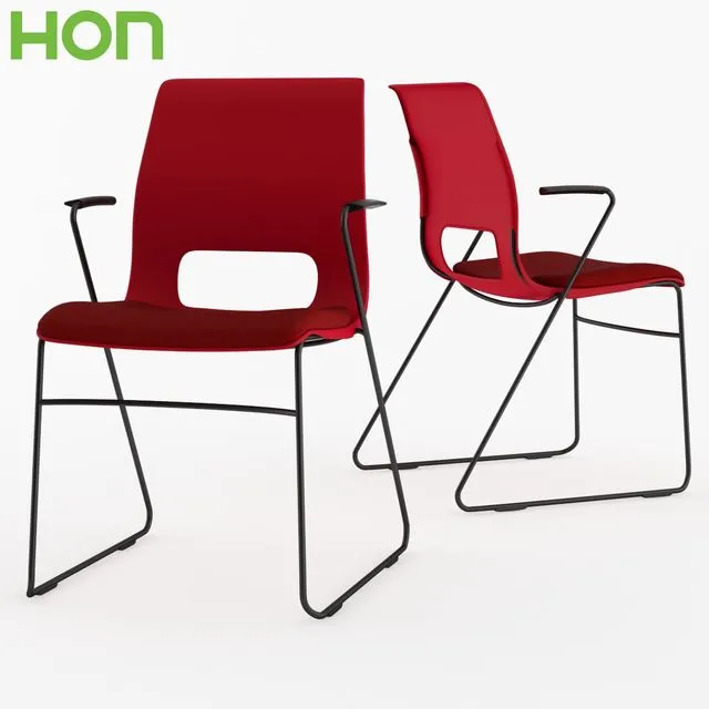 HON High-Density Stacking Chair HMS1 3D Model