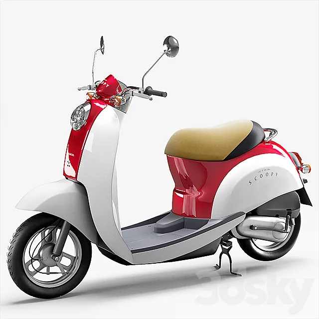 Honda Crea Scoopy 3D Model