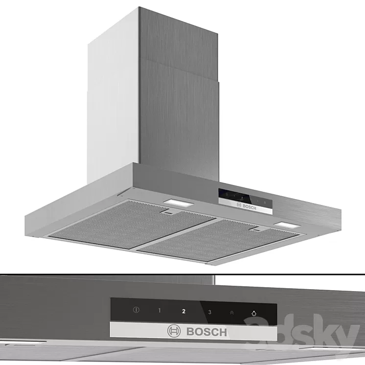 Hood Bosch DWB66DM50 3D Model