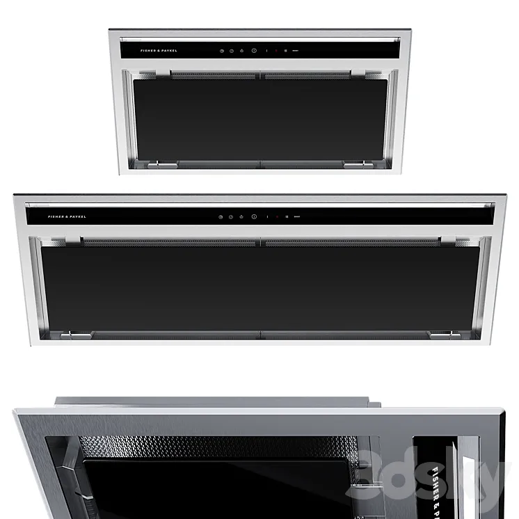 Hood Fisher & Paykel HP90IDCHX3 3D Model Free Download