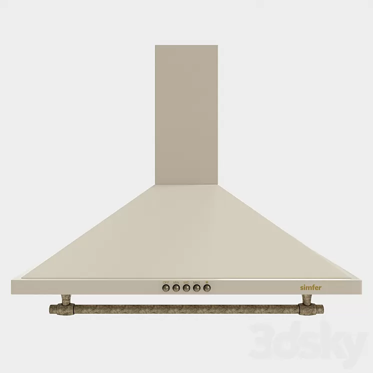Hood Simfer 8665SM 3D Model