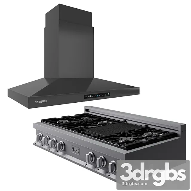 Hood Stove 3D Model Download