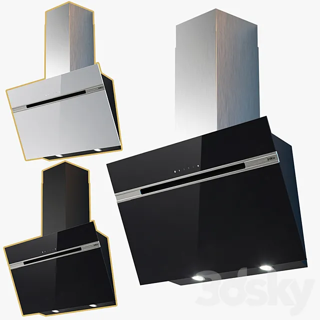 hood – Stripe – by Elica 3DModel hood – Stripe – by Elica 3DModel