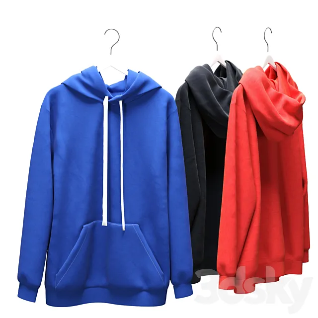 Hoody set 2 3D Model Hoody set 2 3D Model