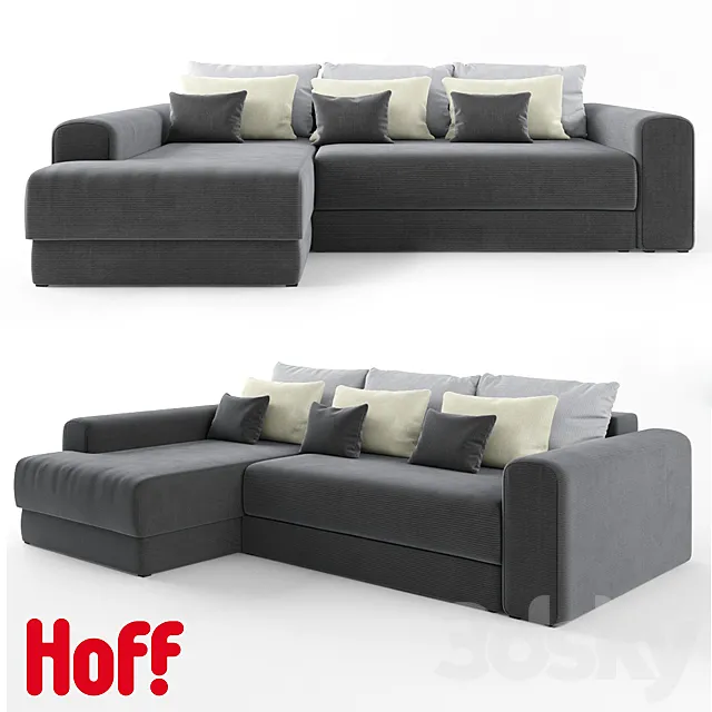 Hoof Madison \ Madison Corner Sofa 3D Model Hoof Madison \ Madison Corner Sofa 3D Model