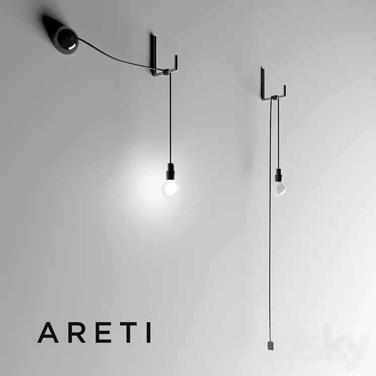 Hook Light 3D Model Hook Light 3D Model