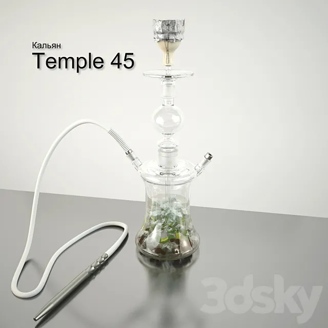 Hookah Temple 45 3DModel Hookah Temple 45 3DModel