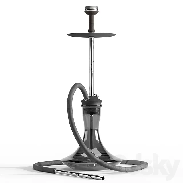 Hookah ykap slim 3D Model Hookah ykap slim 3D Model