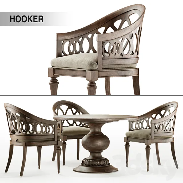 HOOKER 3D Model HOOKER 3D Model