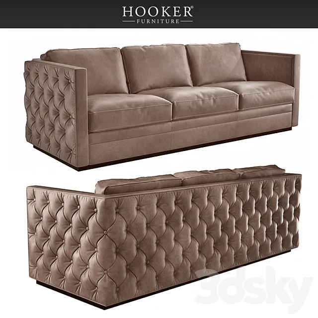 Hooker Furniture Lexie Stationary Sofa 3DModel
