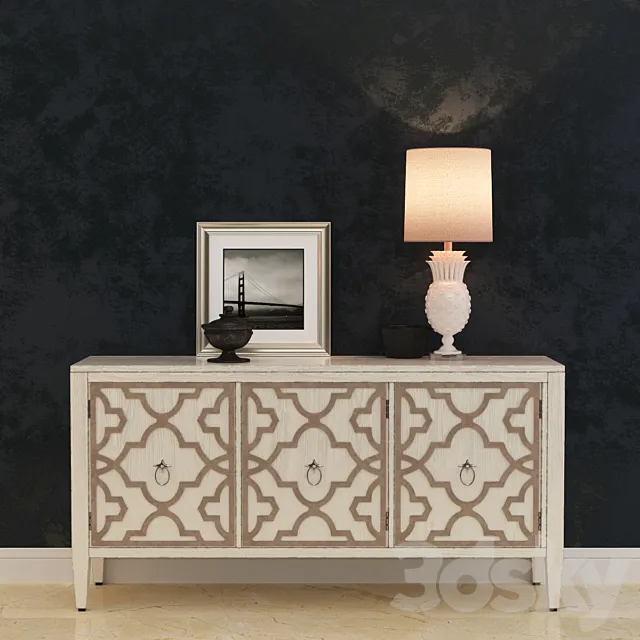 Hooker Furniture Melange Miranda Credenza 3DModel