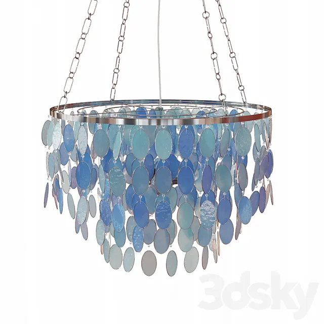 Horchow Mariana 3-Light Chandelier 3D Model
