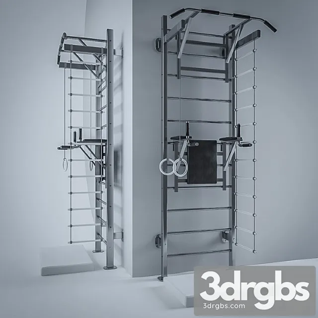 Horizontal Bar For Home Installation 3D Model Download