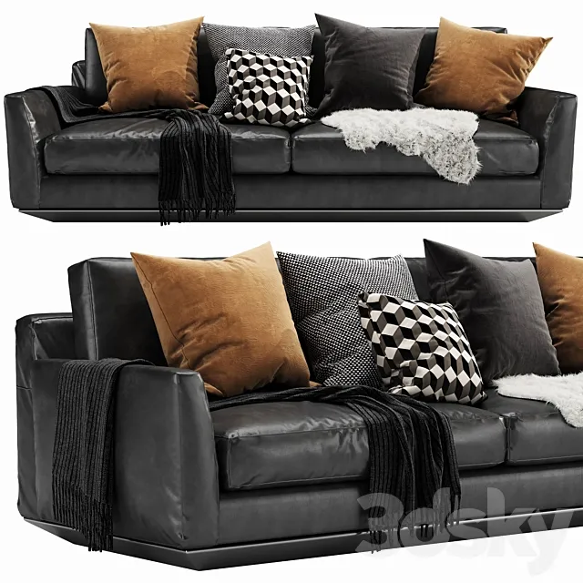 Horm Ellington Leather 3D Model Horm Ellington Leather 3D Model