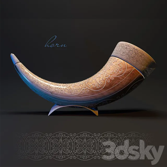 Horn 3DModel Horn 3DModel