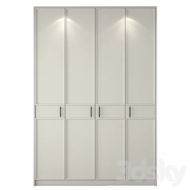 Horn’s bedroom closet 3D Model