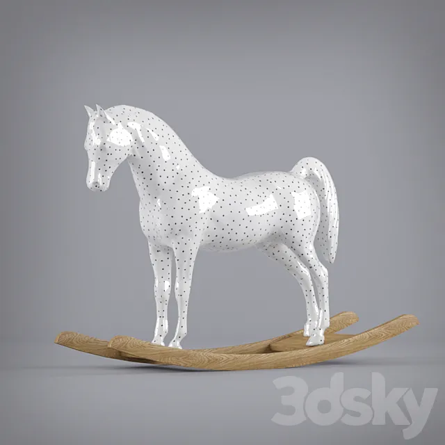 Horse “apples” 3D Model