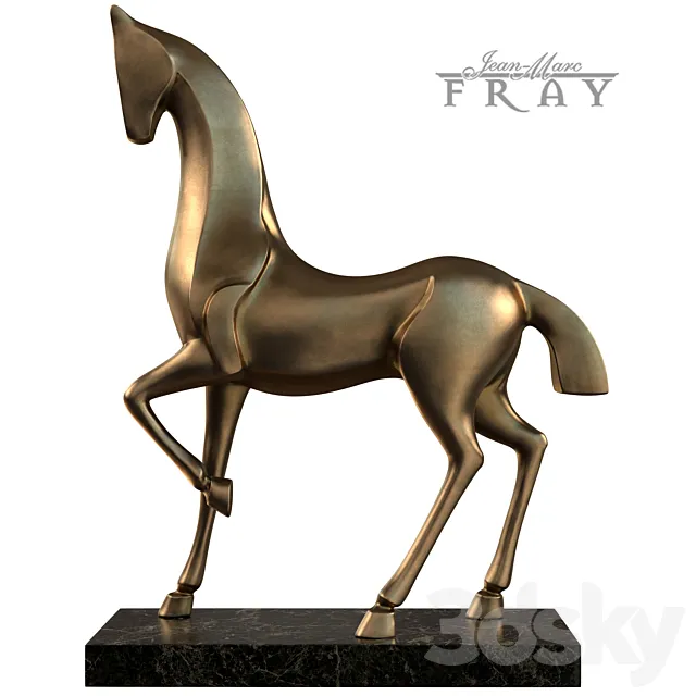 Horse Sculpture 3DModel