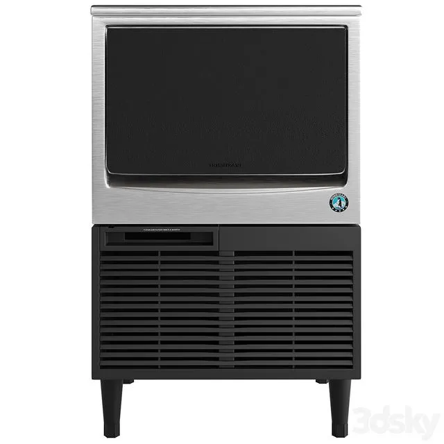 Hoshizaki KM-161BAJ Crescent Cuber Icemaker Air-cooled Built in Storage Bin 3D Model Hoshizaki KM-161BAJ Crescent Cuber Icemaker Air-cooled Built in Storage Bin 3D Model