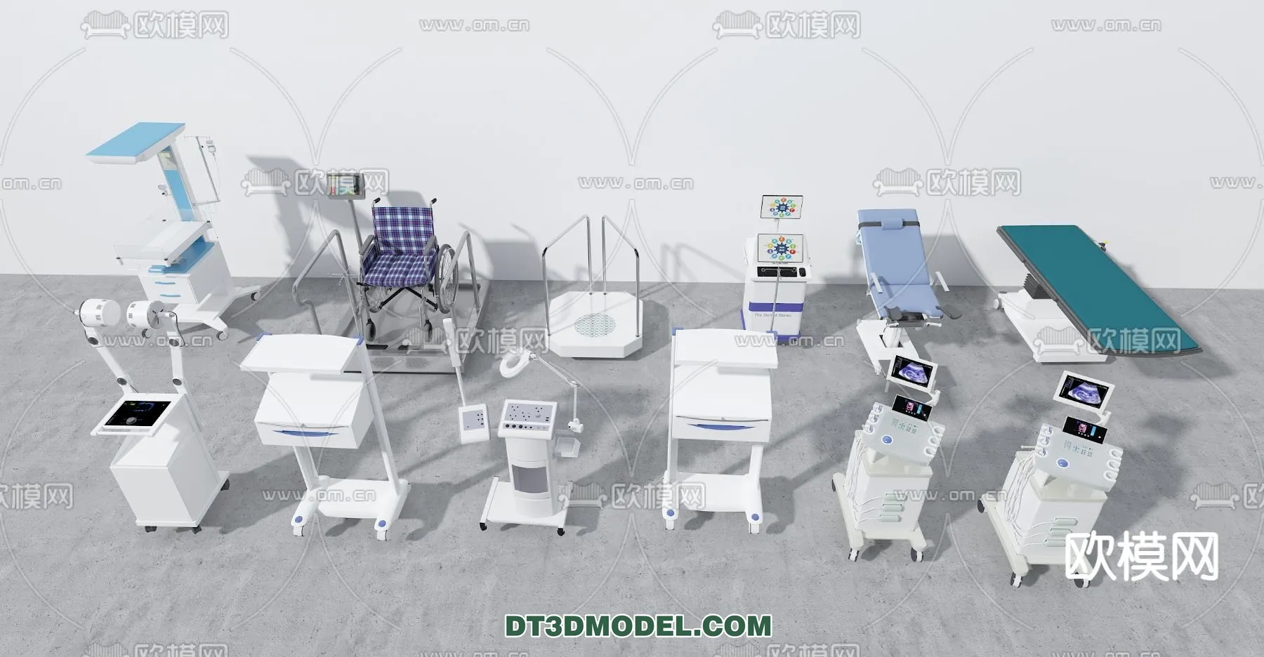 HOSPITAL CLINIC – 3D Model For Interior Design – 11332