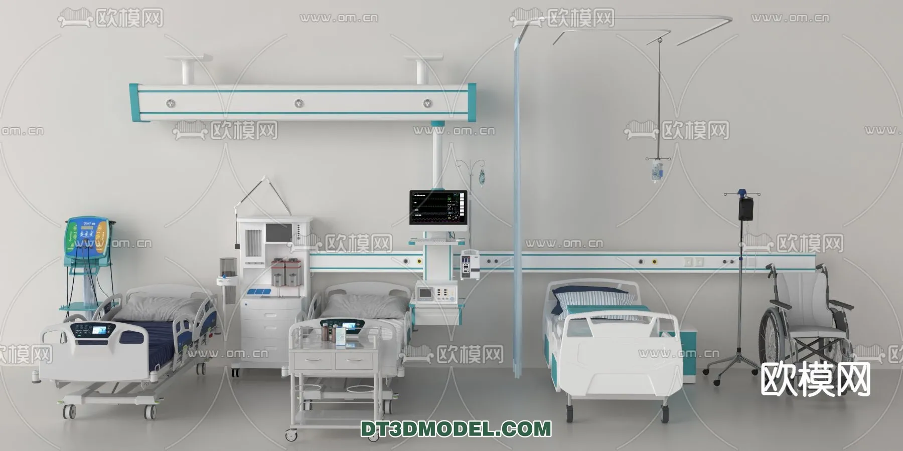 HOSPITAL CLINIC – 3D Model For Interior Design – 11333