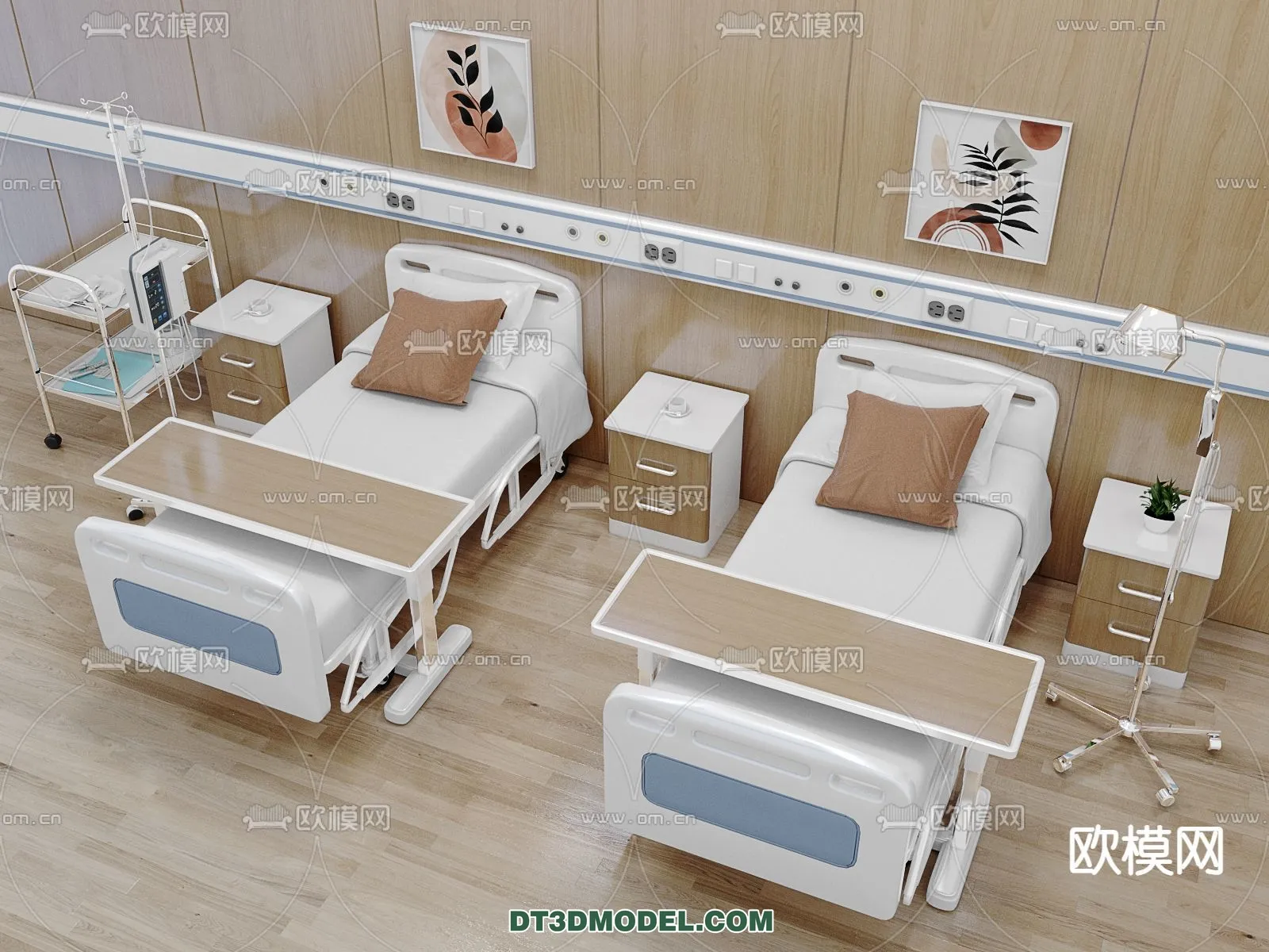 HOSPITAL CLINIC – 3D Model For Interior Design – 11334