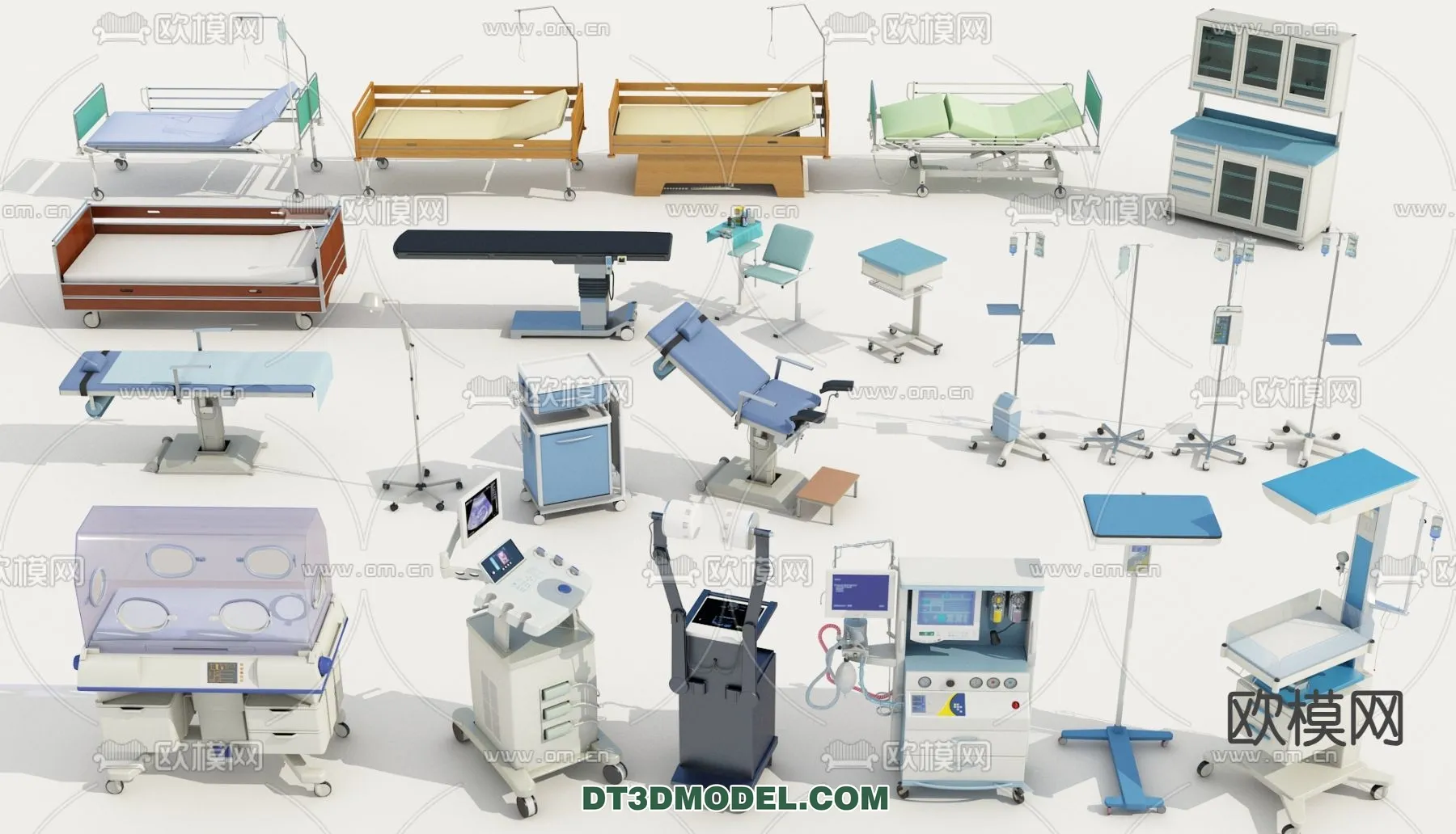 HOSPITAL CLINIC – 3D Model For Interior Design – 11339
