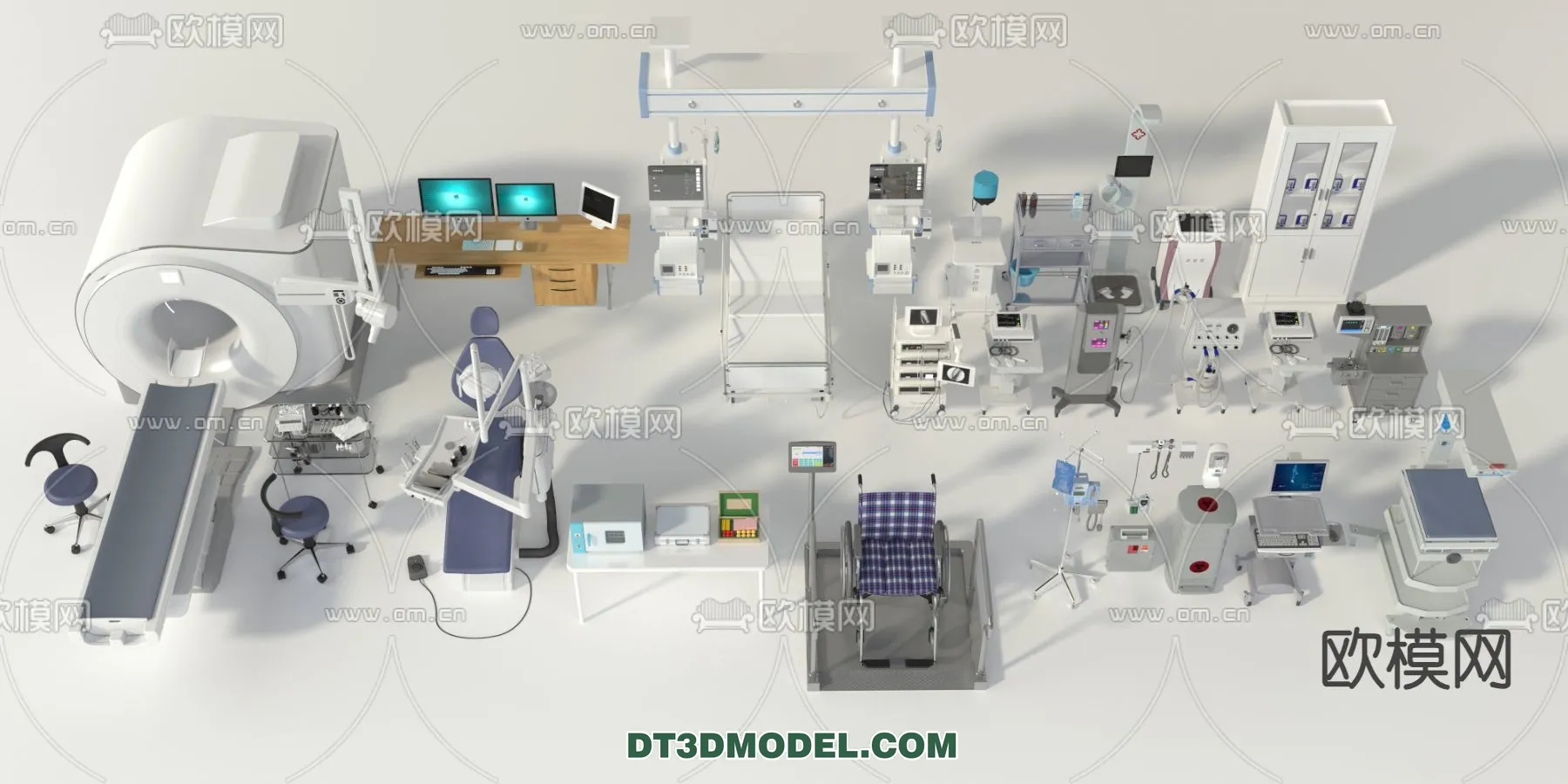 HOSPITAL CLINIC – 3D Model For Interior Design – 11342