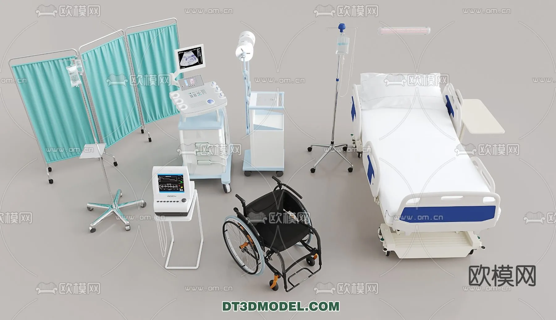 HOSPITAL CLINIC – 3D Model For Interior Design – 11349