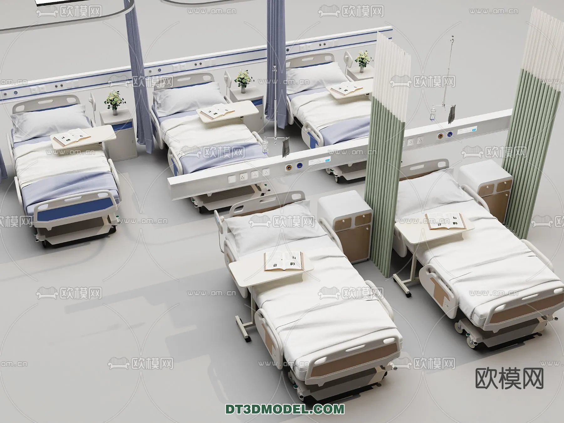 HOSPITAL CLINIC – 3D Model For Interior Design – 11351