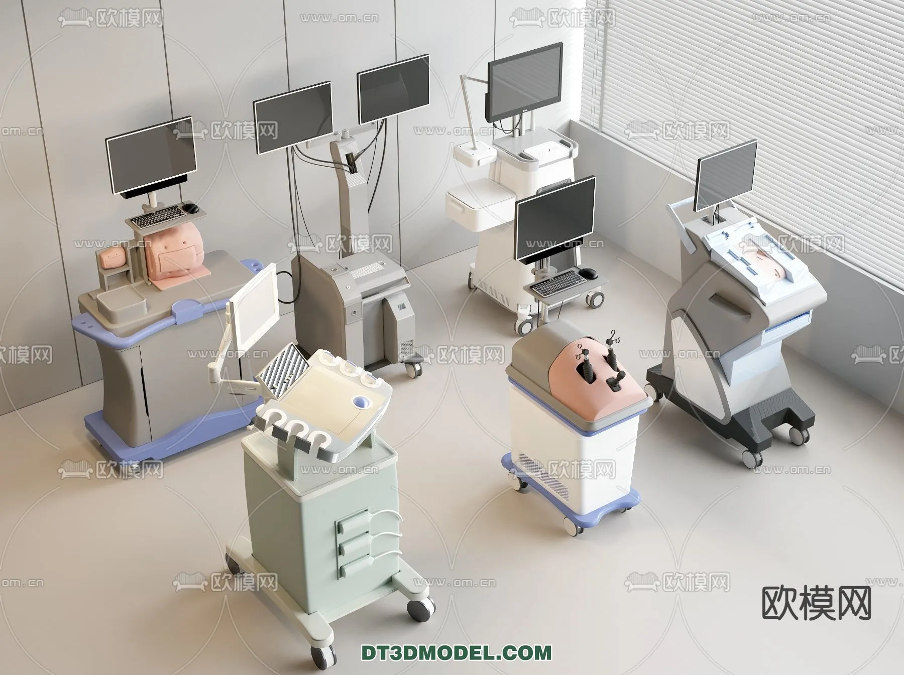 HOSPITAL CLINIC – 3D Model For Interior Design – 11358