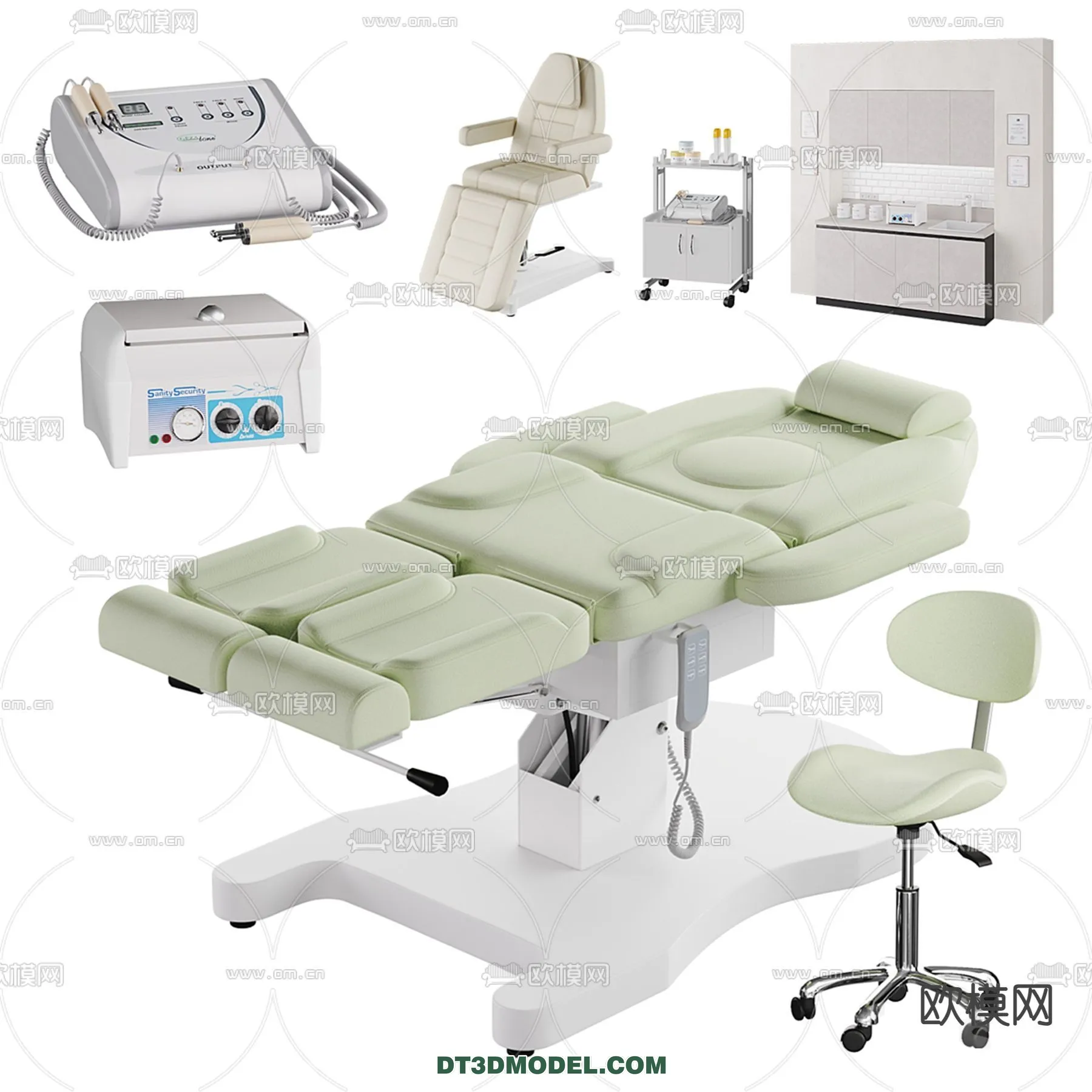 HOSPITAL CLINIC – 3D Model For Interior Design – 11359