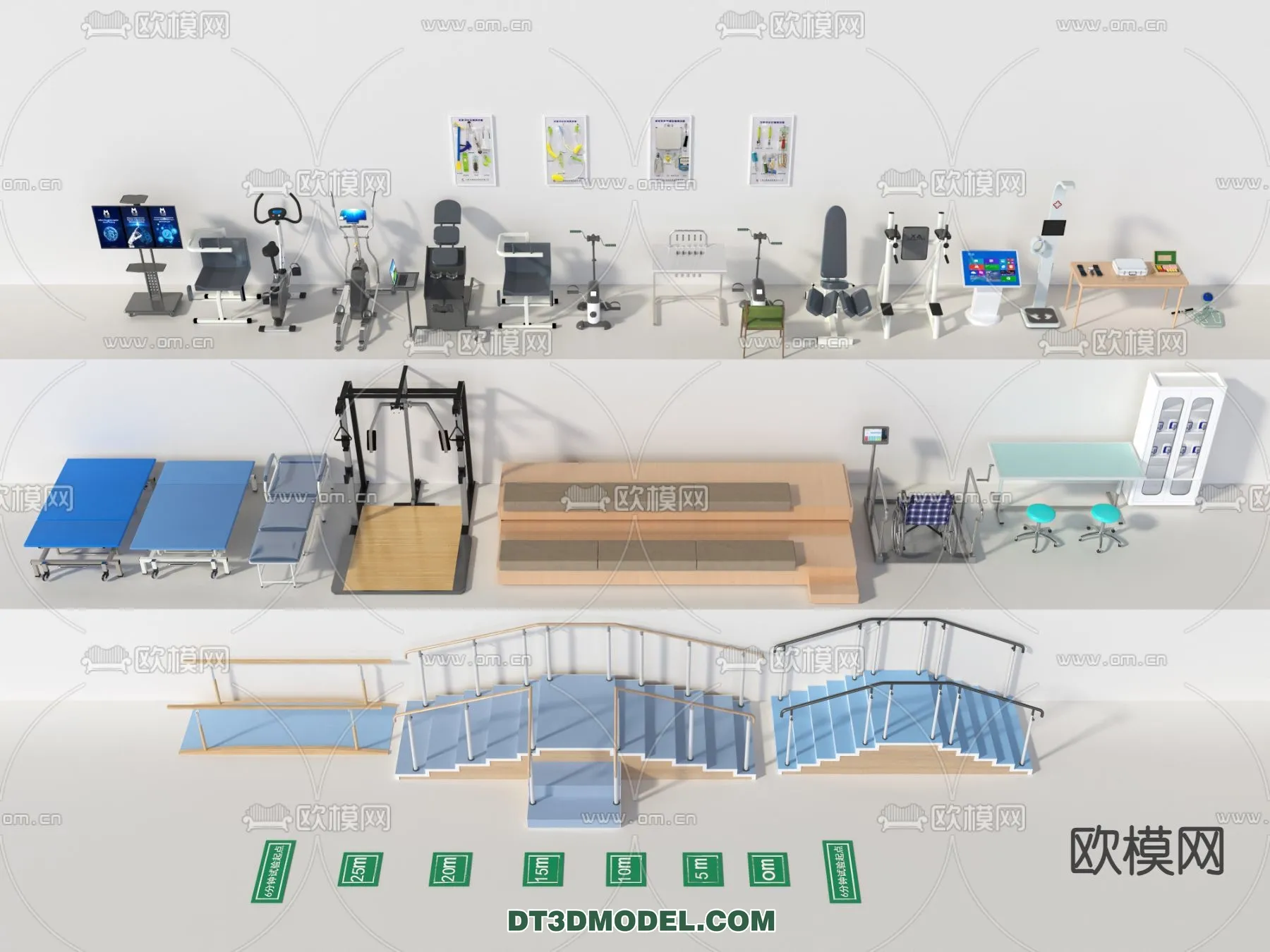 HOSPITAL CLINIC – 3D Model For Interior Design – 11364