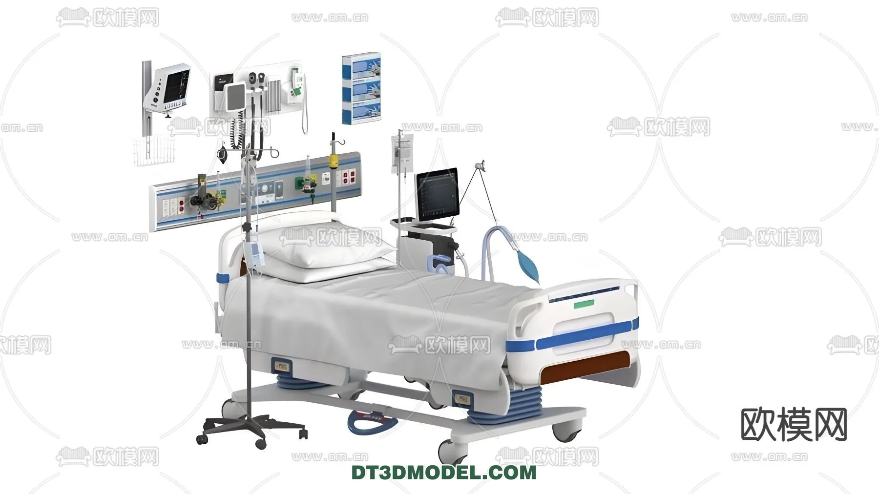 HOSPITAL CLINIC – 3D Model For Interior Design – 11367