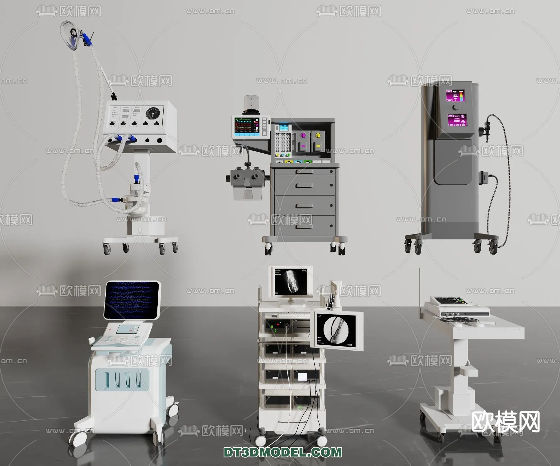 HOSPITAL CLINIC – 3D Model For Interior Design – 11371