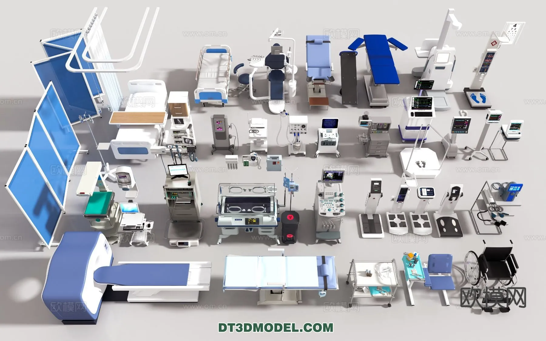 HOSPITAL CLINIC – 3D Model For Interior Design – 11384