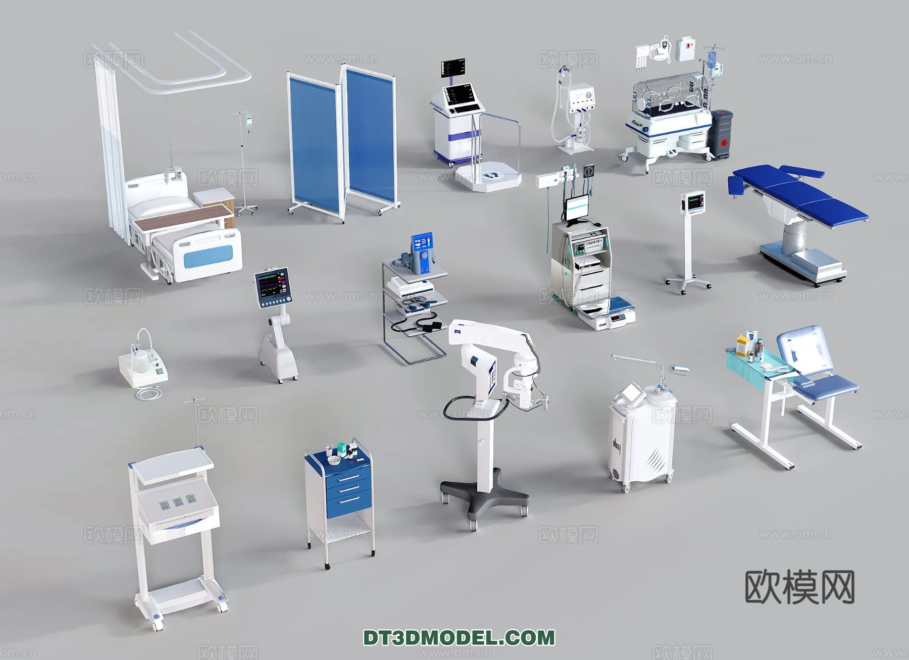 HOSPITAL CLINIC – 3D Model For Interior Design – 11391