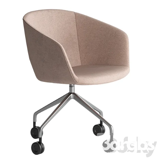 Host Task Chair 3D Model Download
