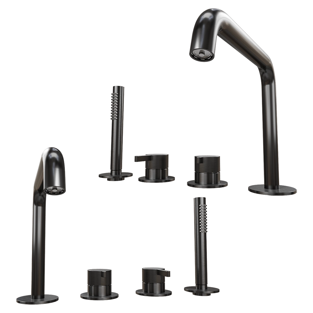 Hotbath srl – Bathtub mixer AC073 3D Model