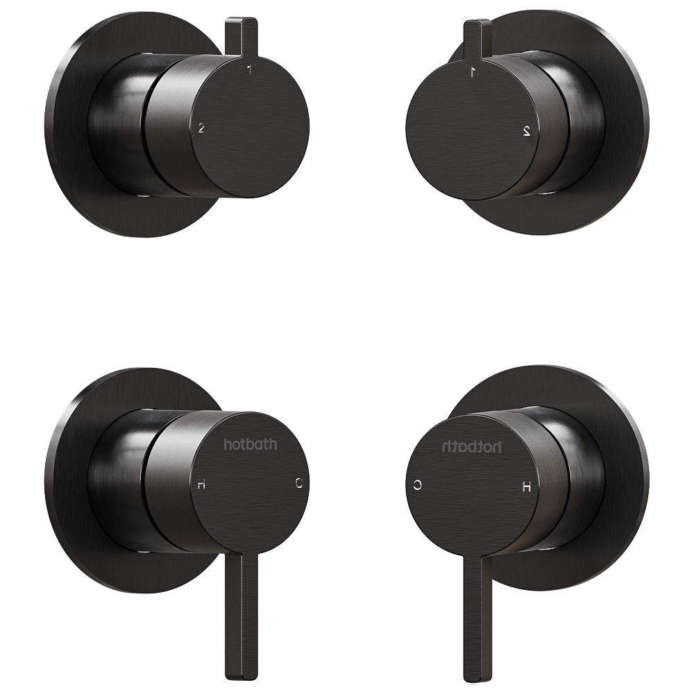 Hotbath srl – Concealed mixer AC129 3D Model